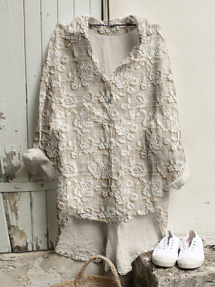 Sophie™ | Effortlessly Elegant Printed Top