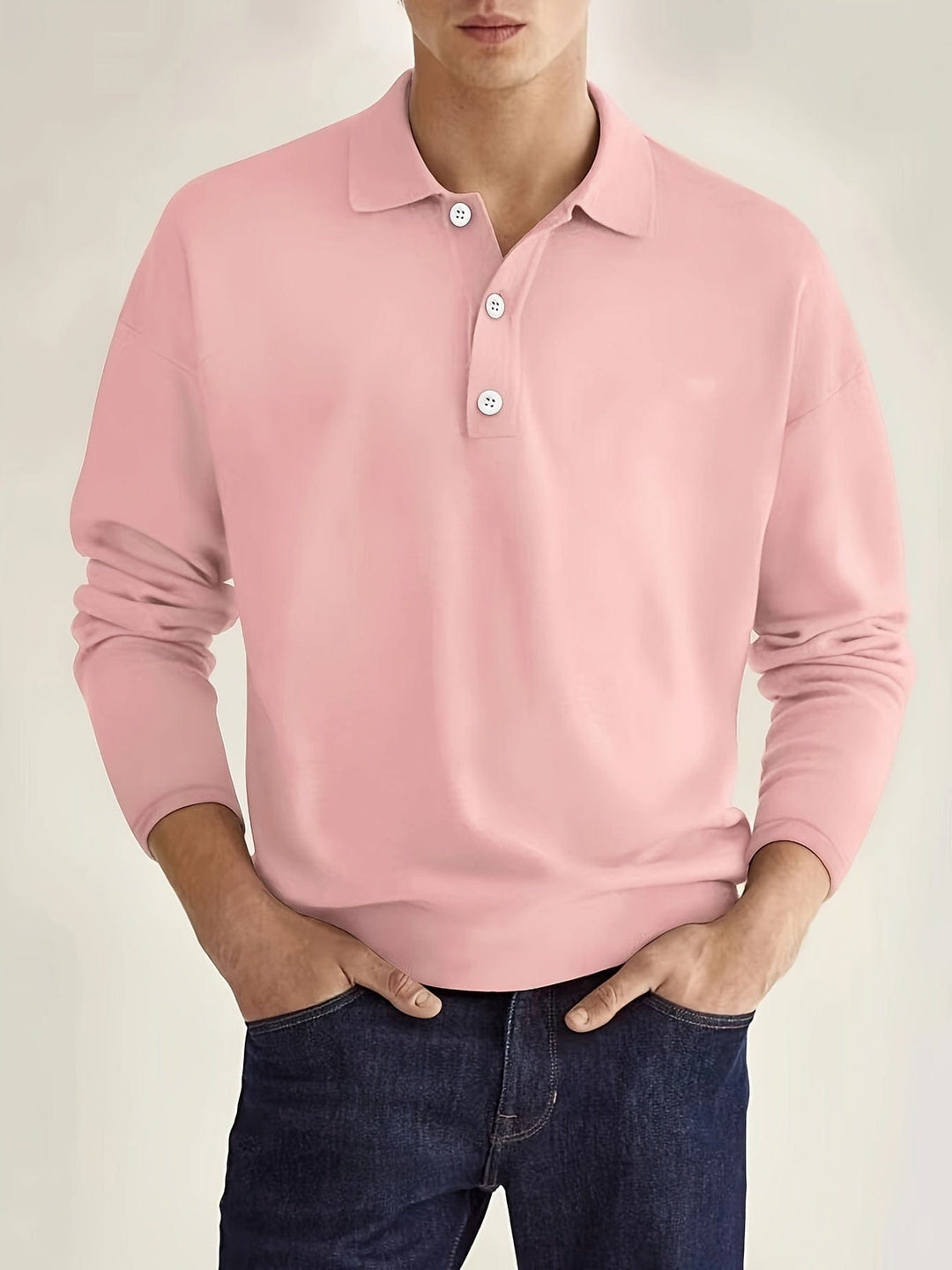 Finn™ – Long Sleeve Men's Polo Shirt