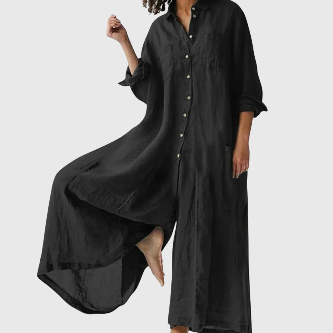 Chanel - Button Down Jumpsuit