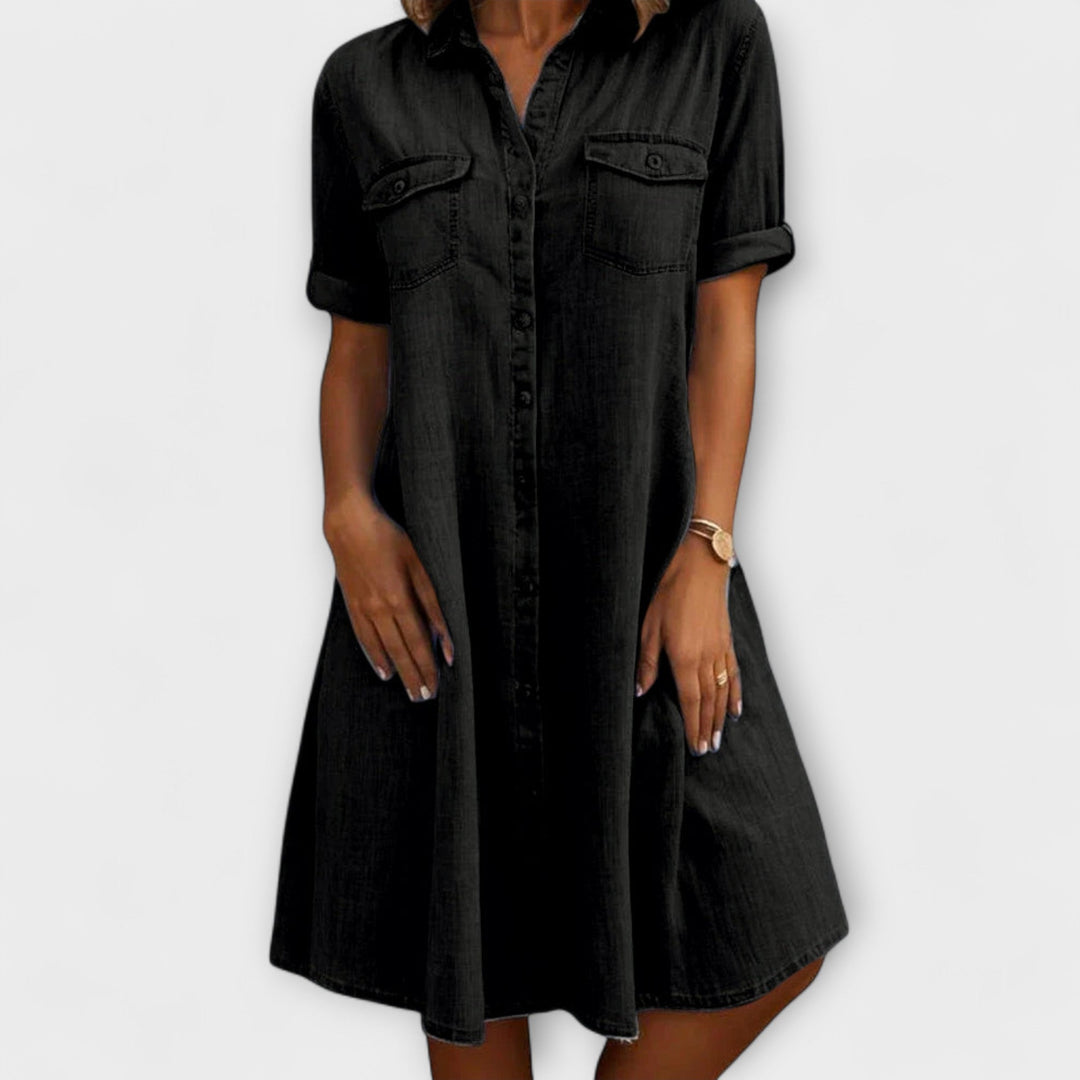 Nancy - Casual A-line dress