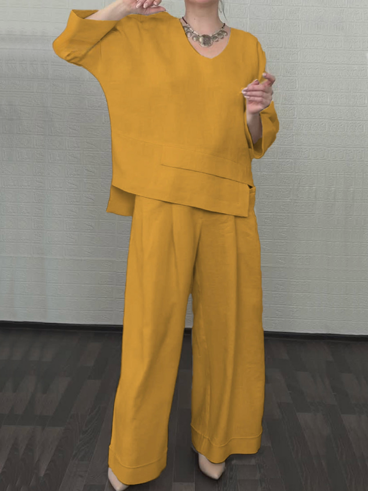 Noa™ – Relaxed Cotton & Linen Set