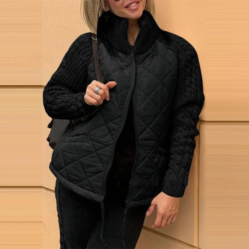 Nora | Lightweight Patchwork Puffer Jacket