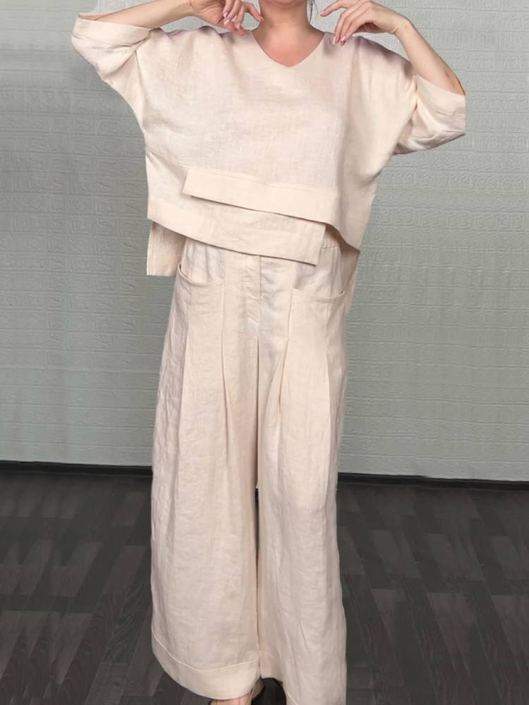 Noa™ – Relaxed Cotton & Linen Set
