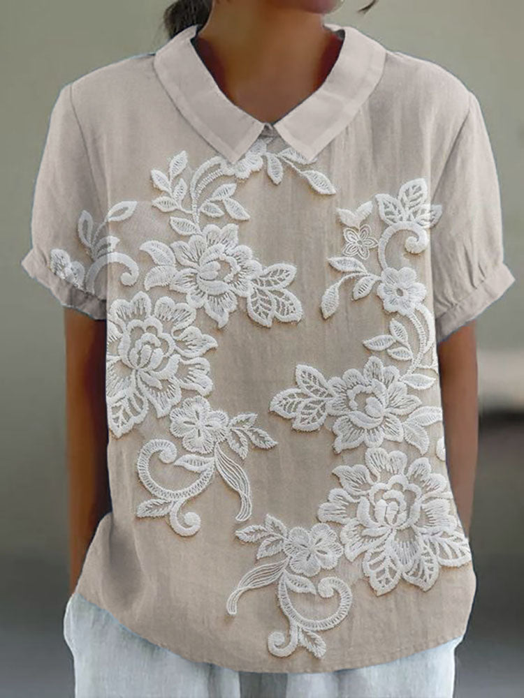 Lana™ | Retro Vintage Shirt with Unique Print