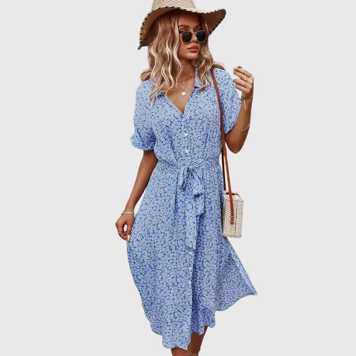 Deborah - Floral Midi Dress