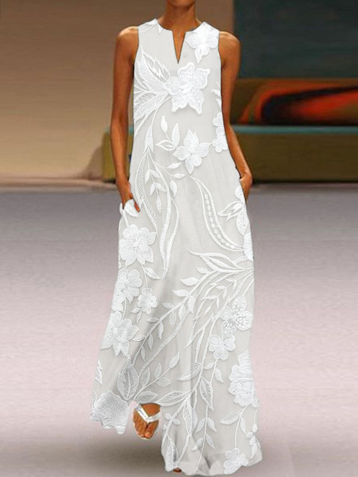 Amara™ | Elegant Luxury Printed Dress for Parties