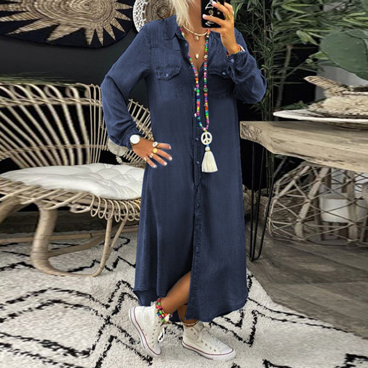 Juna™ – Comfortable Denim Dress