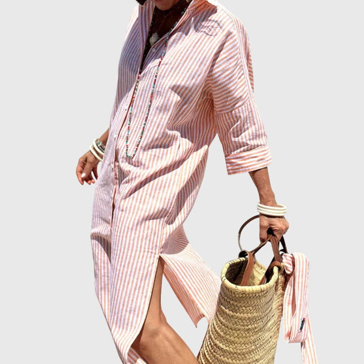 Dani - Long Shirt Dress