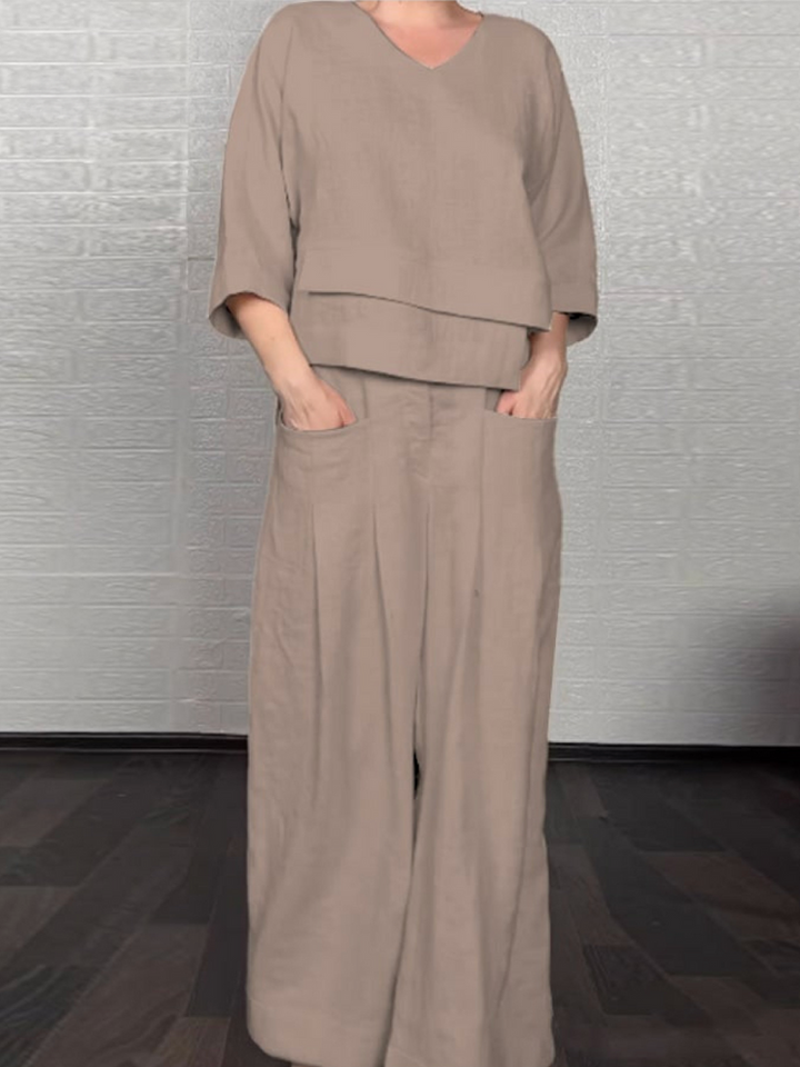 Noa™ – Relaxed Cotton & Linen Set