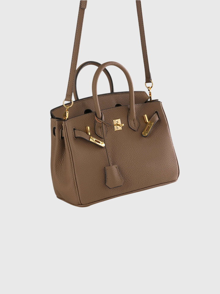 Colette | Structured Petite Lock Bag