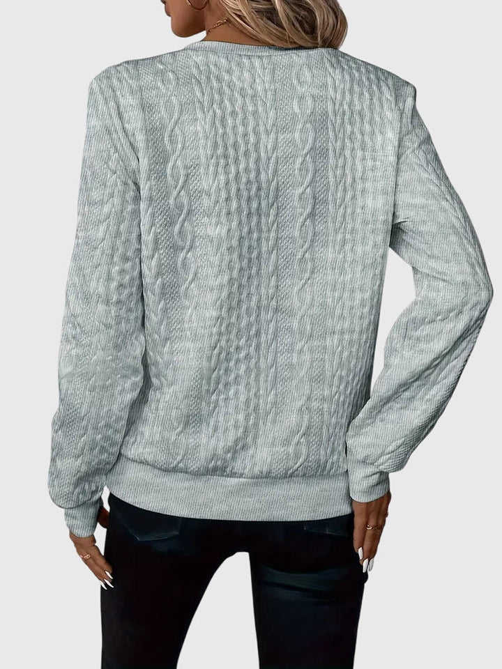 Catherine - Half Zip Sweatshirt