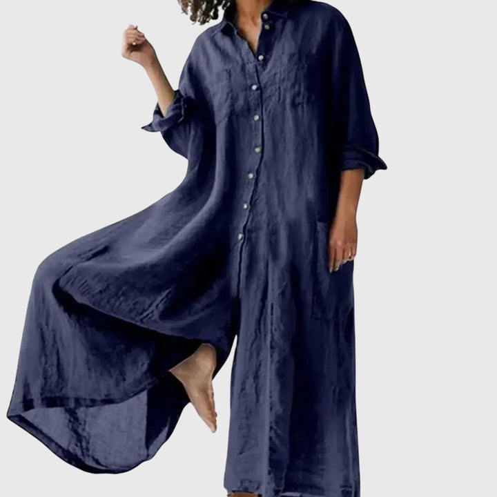 Chanel - Button Down Jumpsuit