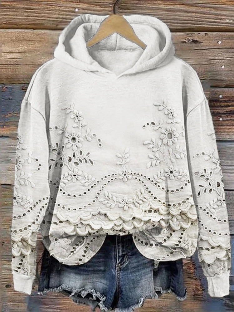 Mira™ | Stylish Hoodie with Vintage Print