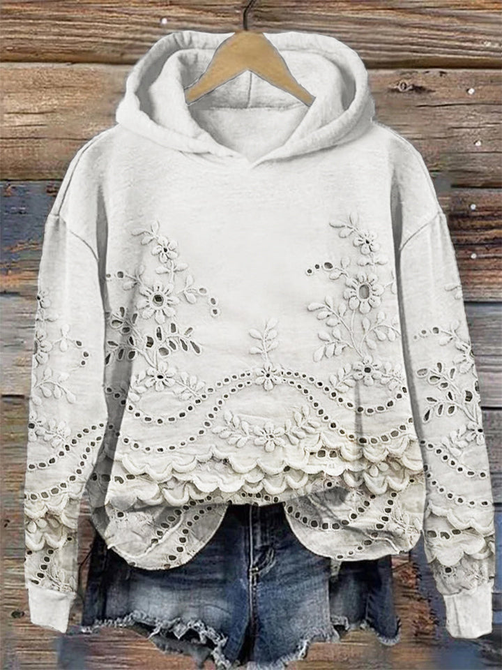 Mira™ | Stylish Hoodie with Vintage Print