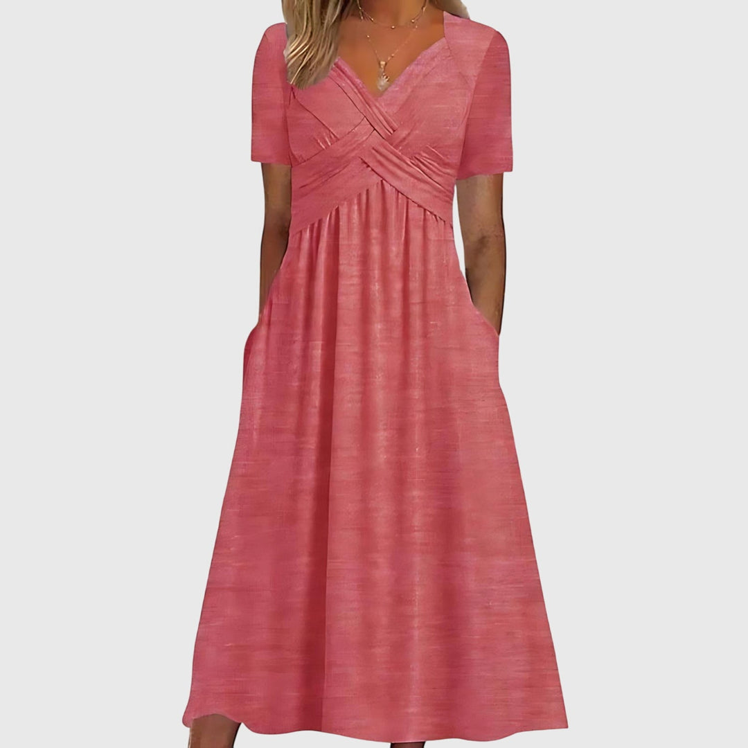 Christine – Elegant Midi Dress