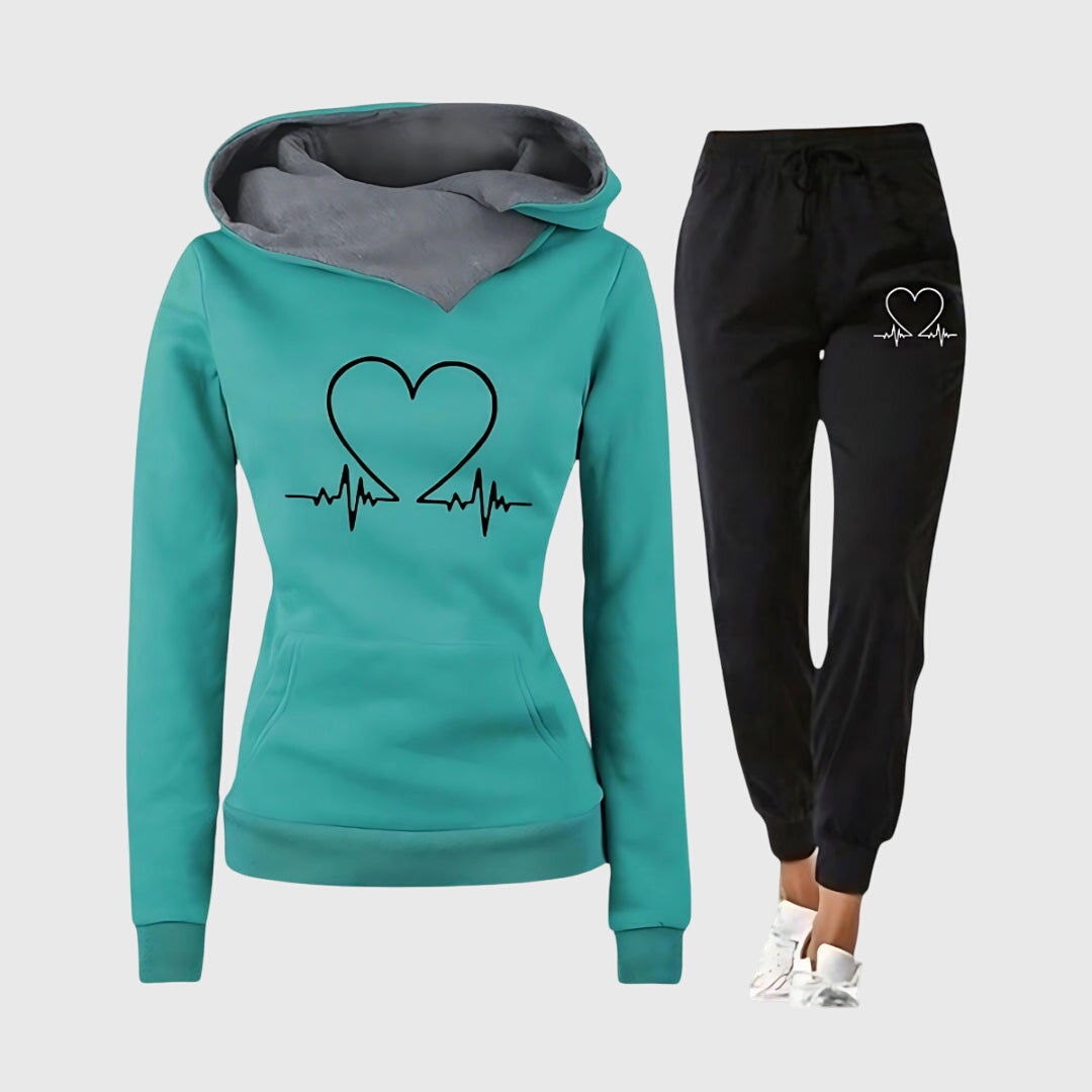 Carmen - Heartbeat Hoodie Co-ord