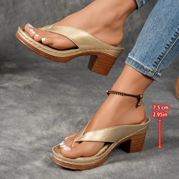 Eva™ – Orthopedic Heeled Slippers