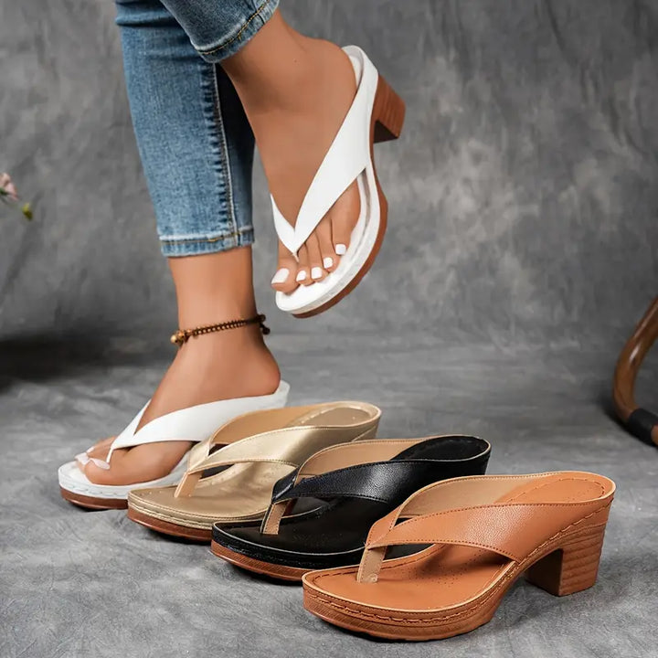 Eva™ – Orthopedic Heeled Slippers
