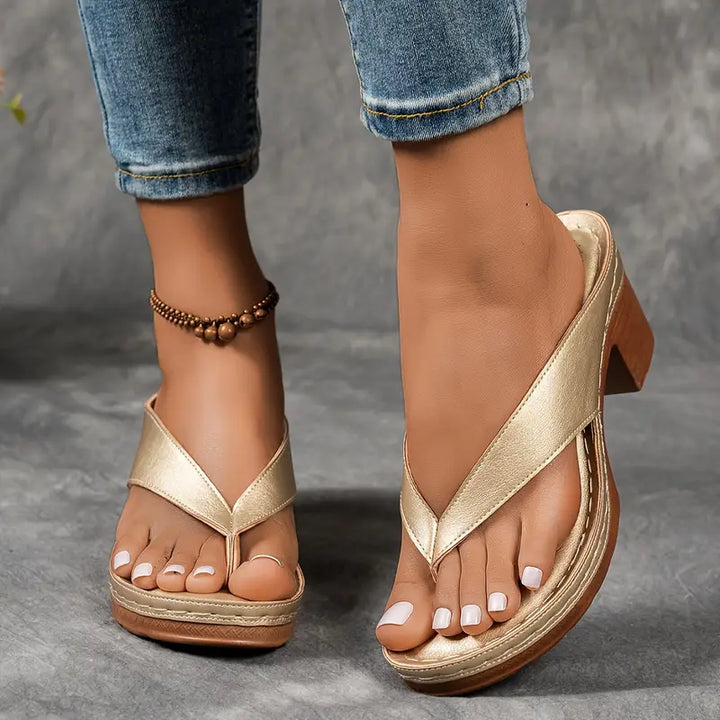 Eva™ – Orthopedic Heeled Slippers