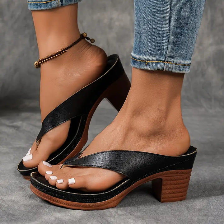Eva™ – Orthopedic Heeled Slippers
