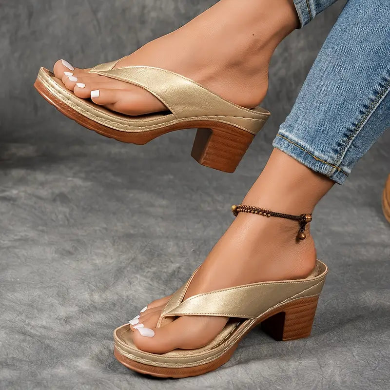 Eva™ – Orthopedic Heeled Slippers