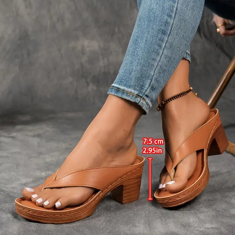 Eva™ – Orthopedic Heeled Slippers