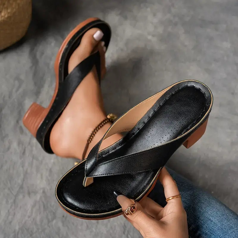 Eva™ – Orthopedic Heeled Slippers