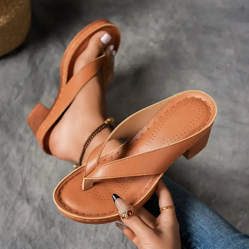 Eva™ – Orthopedic Heeled Slippers