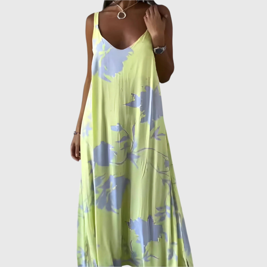 Tarryn - Floral Sleeveless Summer Dress