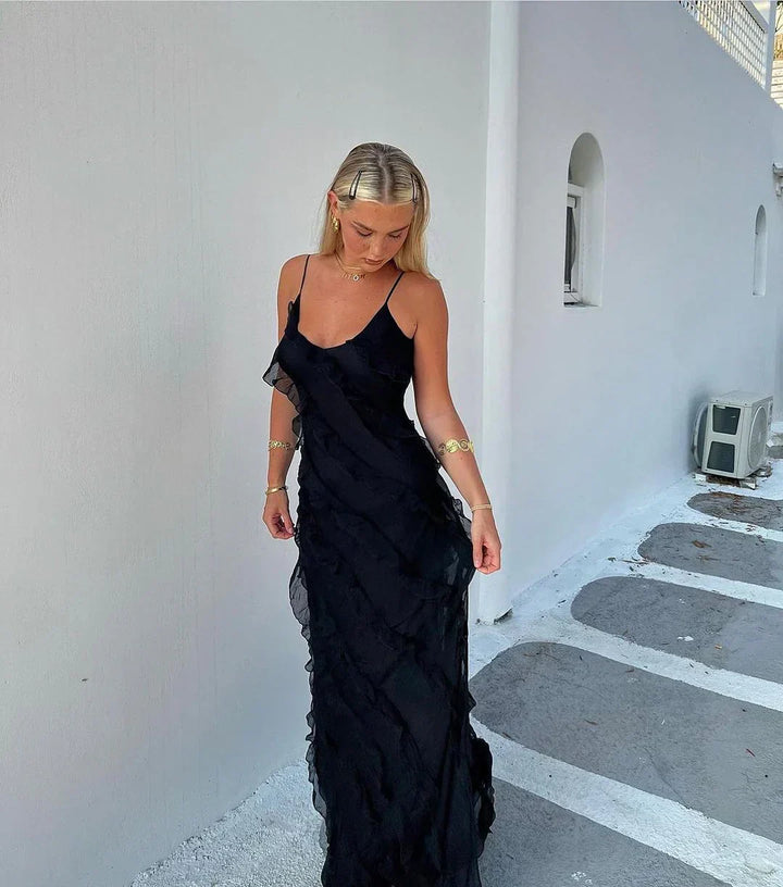 Demetria | Stunning Ruffled Dress