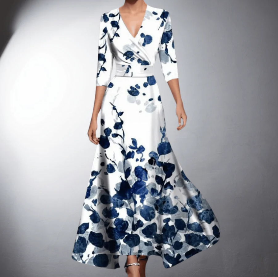 Grace | Elegant Summer Floral Dress