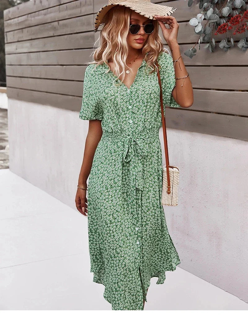 Lorna - Comfortable Summer Dress