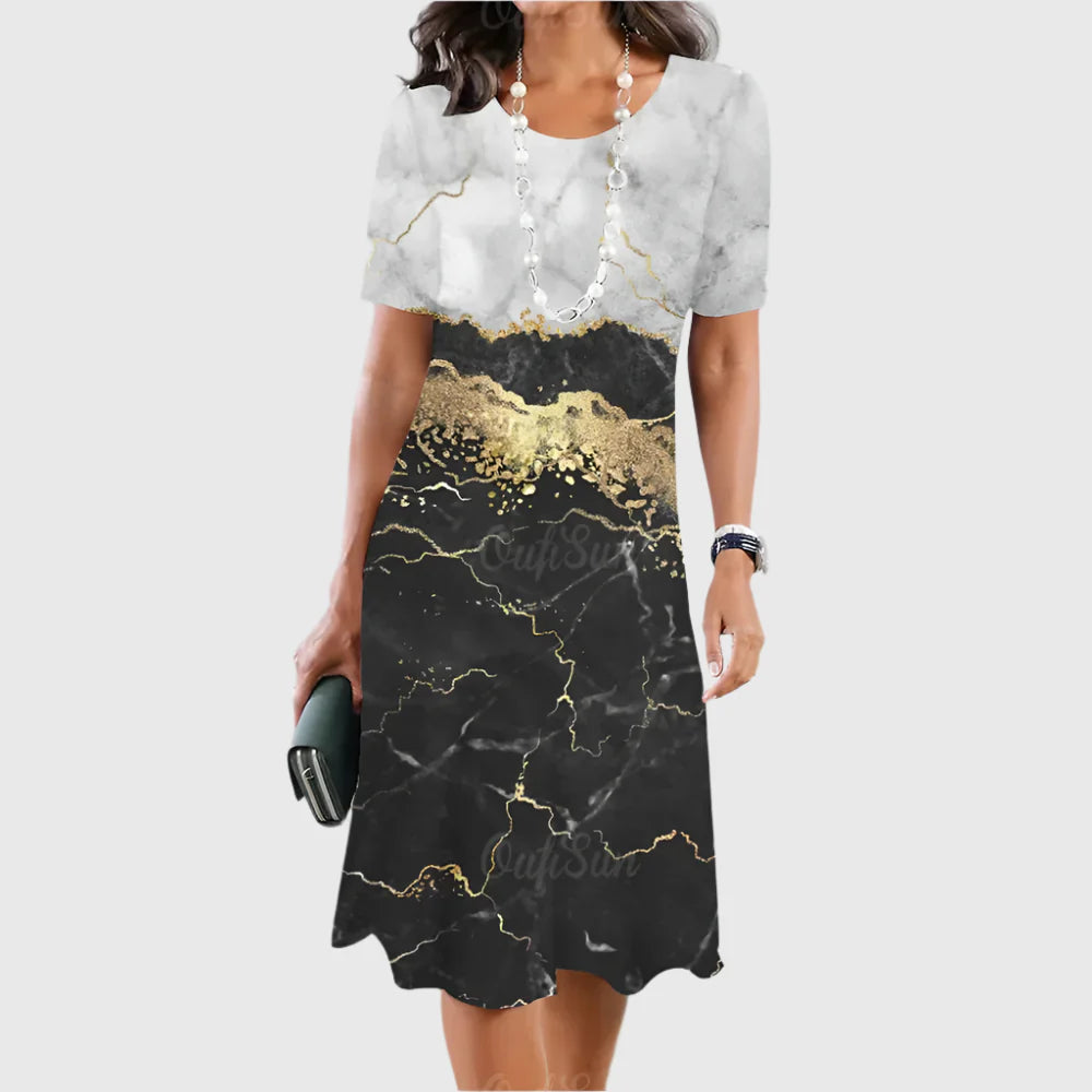 Limande - Elegant Tummy Covering Dress