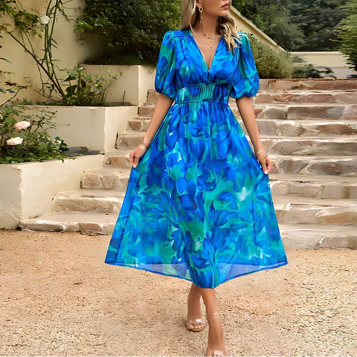 Reem - Trendy floral dress