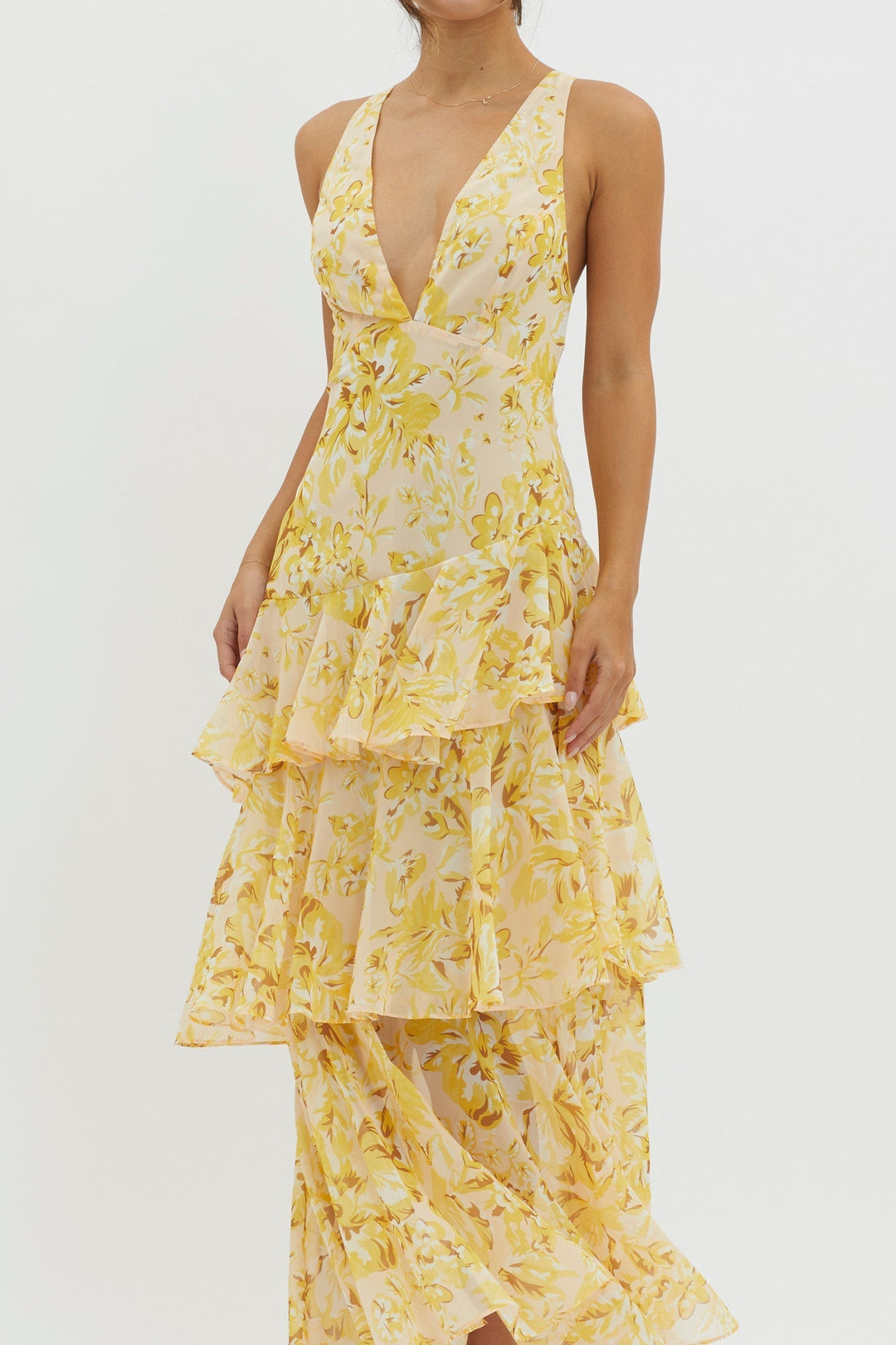 Isla | Bloom Shift Midi Dress