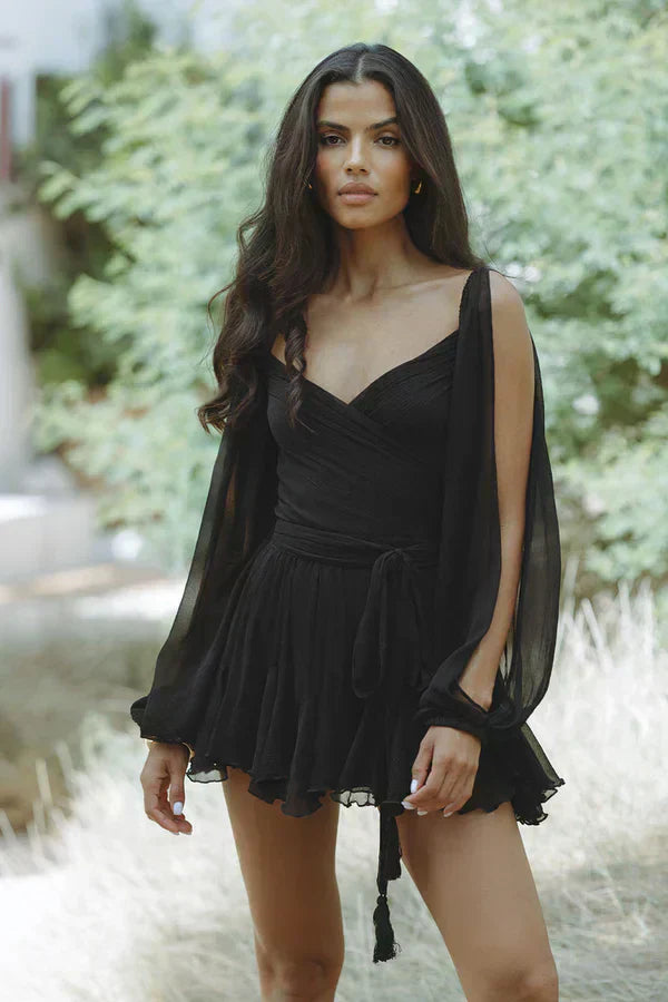 Roxy - Mini Dress with Elegant Sleeves