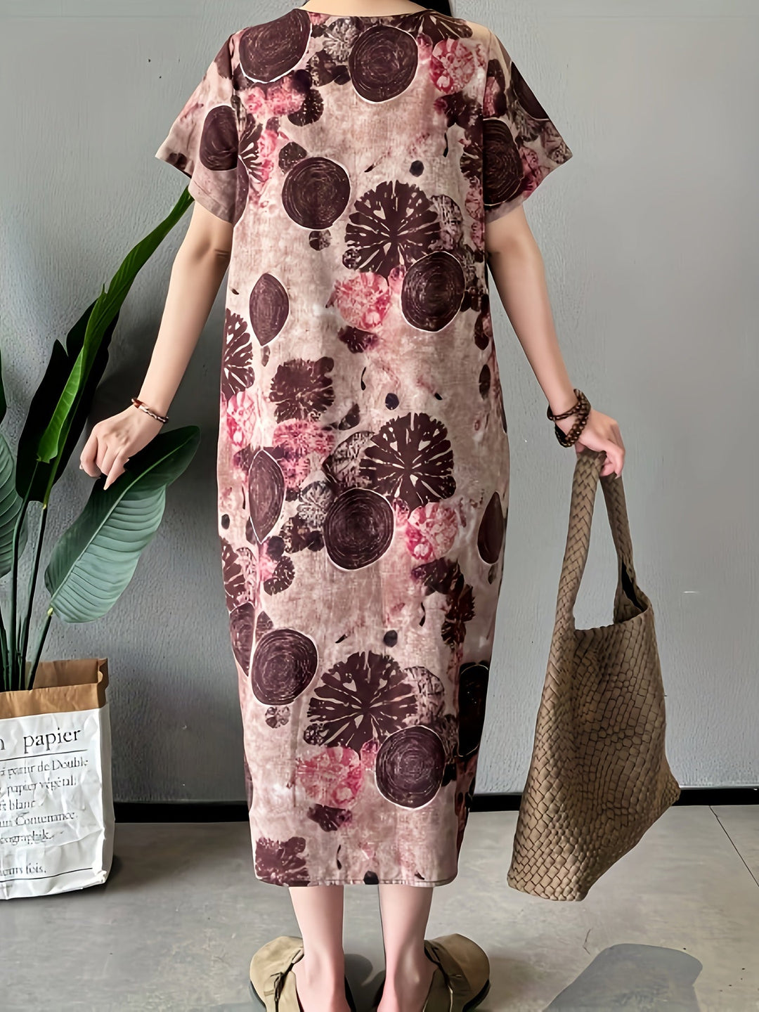 Reshma - Elegant Tummy Covering Maxi Dress
