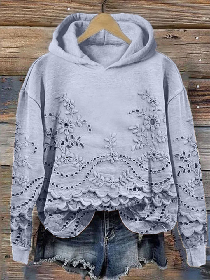 Mira™ | Stylish Hoodie with Vintage Print
