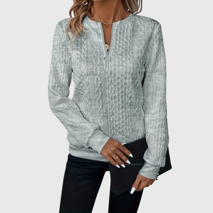 Josine - Elegant Jumper with Zip