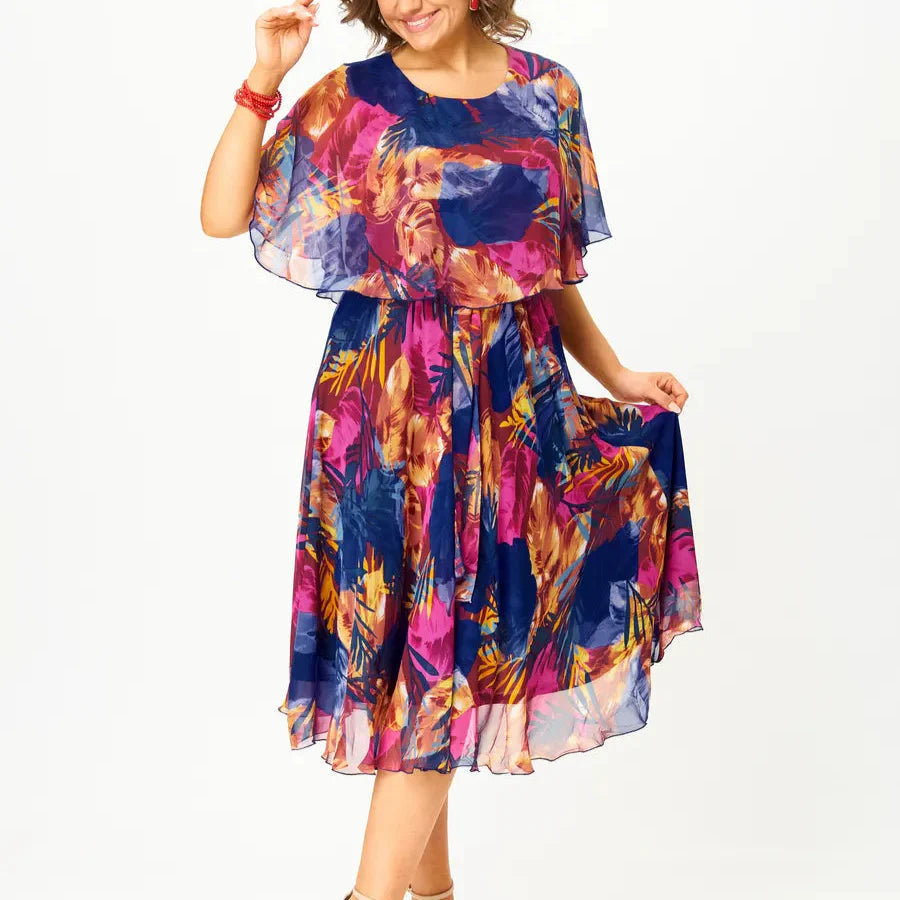Laura - Comfortable And Chic Chiffon Dress
