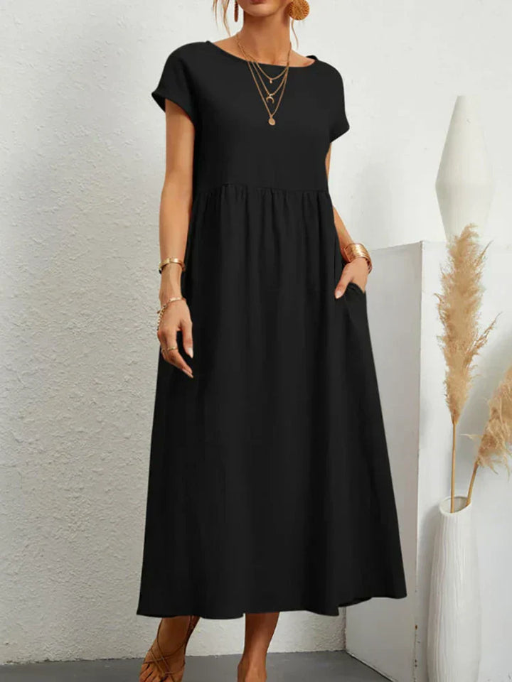 Saffron - Vintage Comfortable Summer Dress