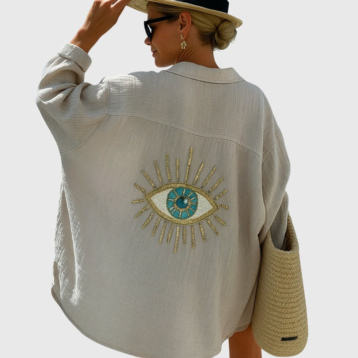Anna - Greek Eye Shirt