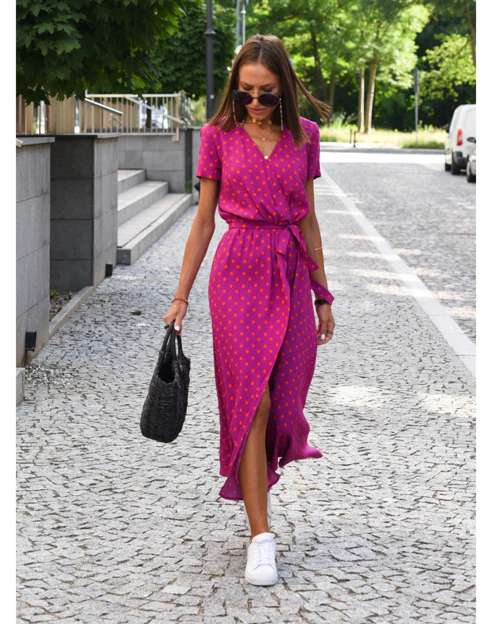 Sofia - Summer dress with floral pattern