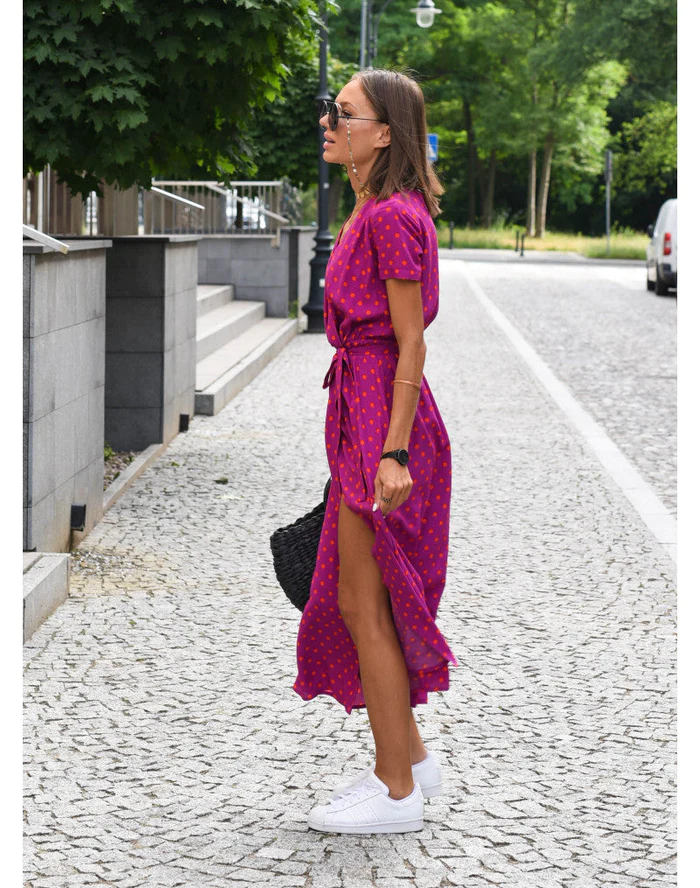 Sofia - Summer dress with floral pattern