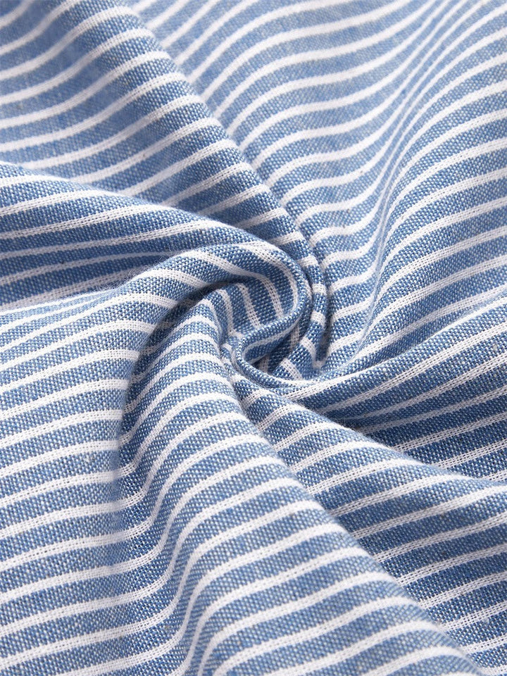 Minda – Striped Midi Dress