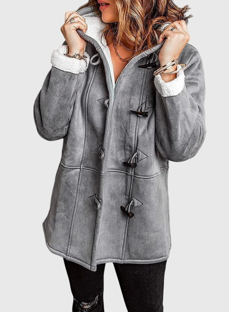 Charlotte - Hooded Fleece Coat