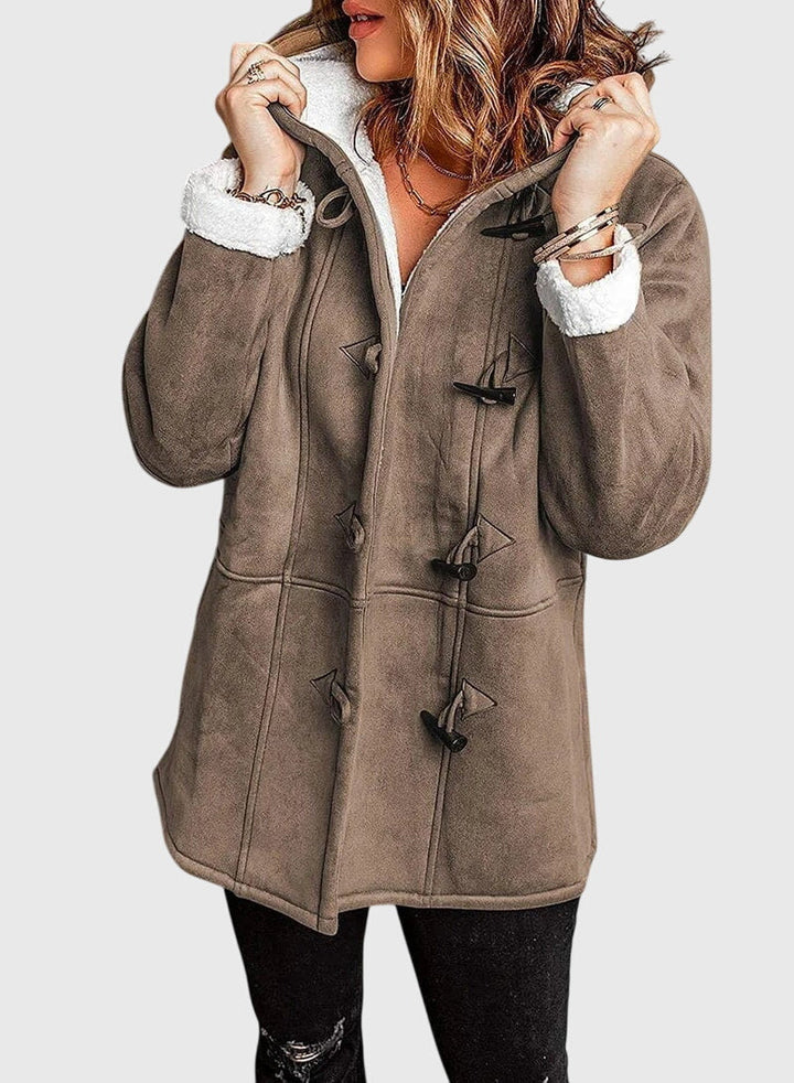 Charlotte - Hooded Fleece Coat