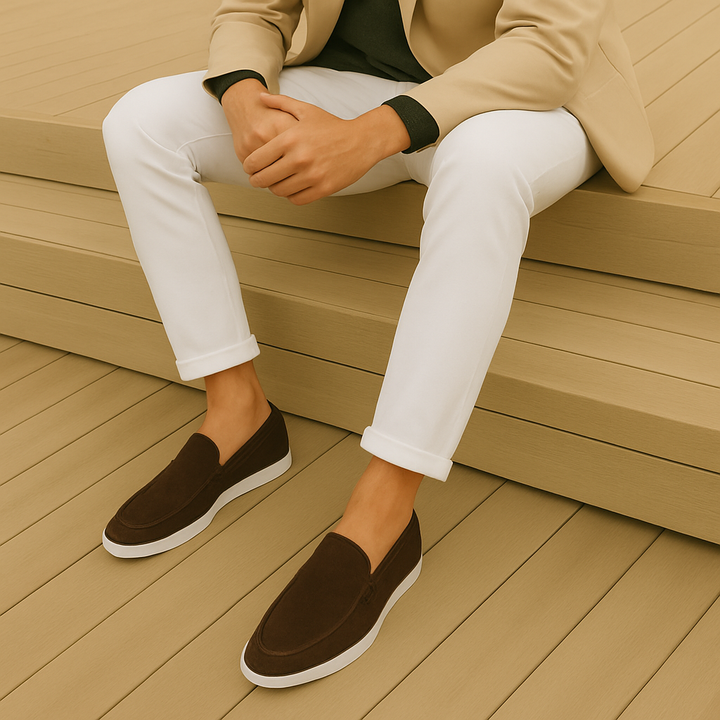 Dante™ | Elegant Suede Loafers