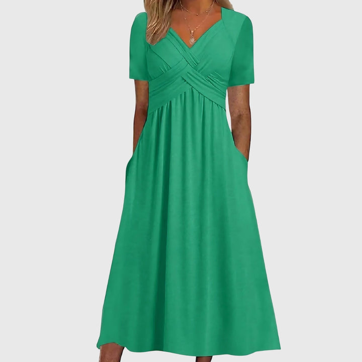 Christine – Elegant Midi Dress
