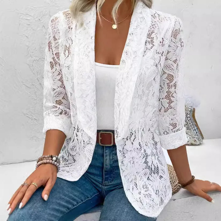 Ivy | Elegant Lace Blazer